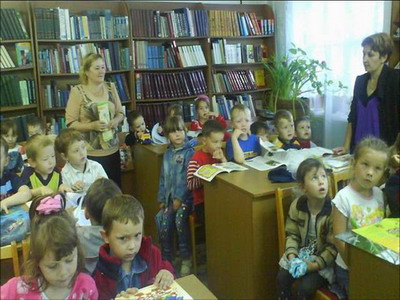Маленькие читатели с большим удовольствием знакомились с миром детской литературы